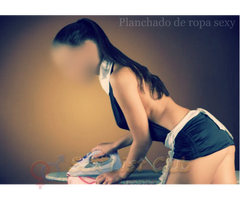 Hago aseo en ropa interior vestidoa de mocama sexy y disfraces